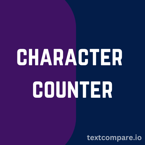 characters text counter