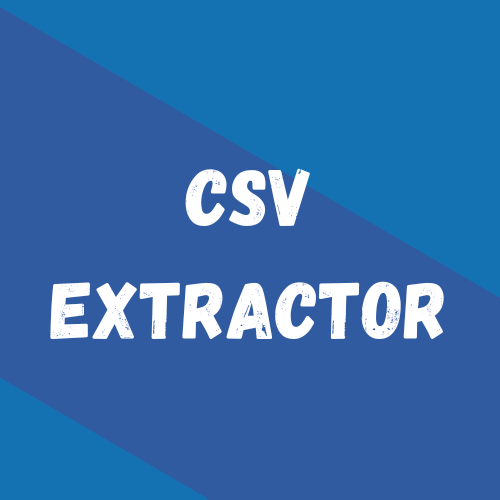 CSV Extractor