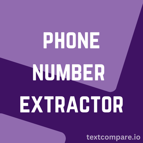 Phone Number Extractor