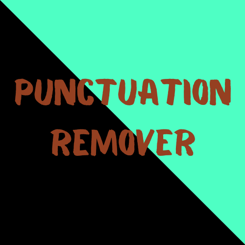 Punctuation Remover