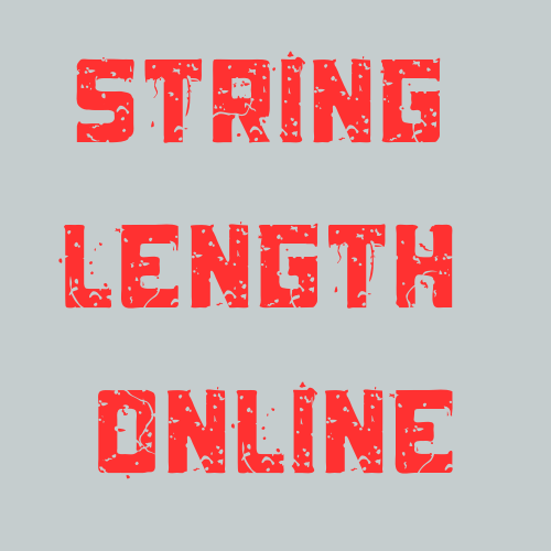 String Length Online