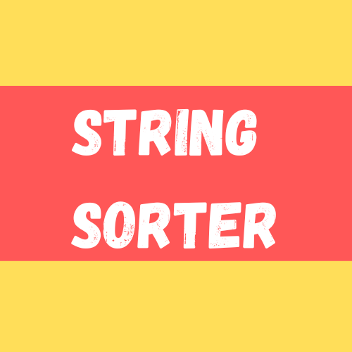 String Sorter