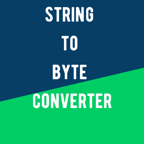 String to Byte Converter