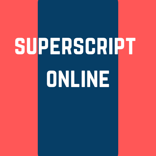 Superscript Online