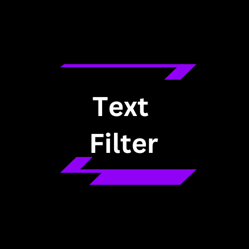 Text Filter