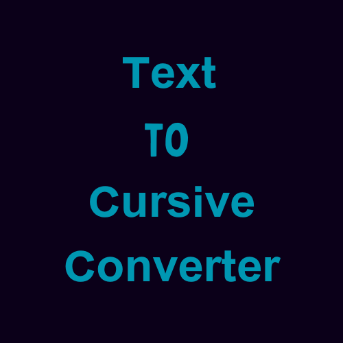 Text to Cursive Converter