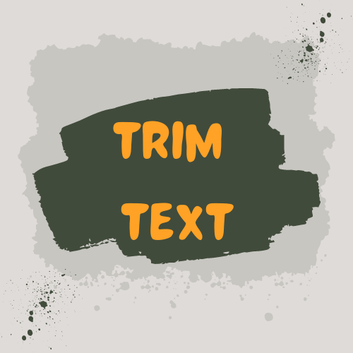 Trim Text