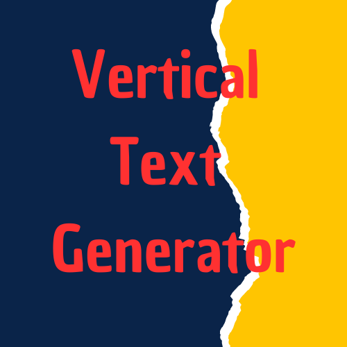 Vertical Text Generator