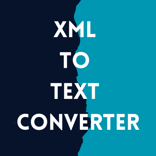 XML to Text Converter